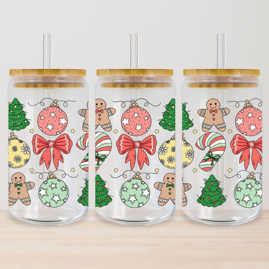 Gingerbread & Ornaments Tumbler