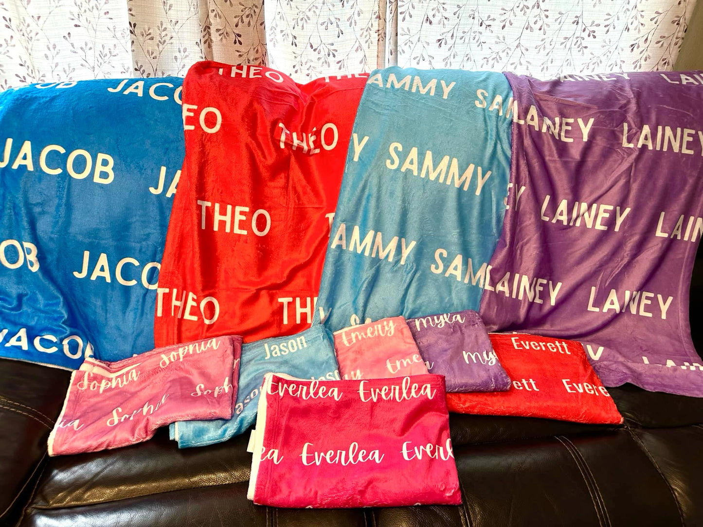 Custom Name Blanket