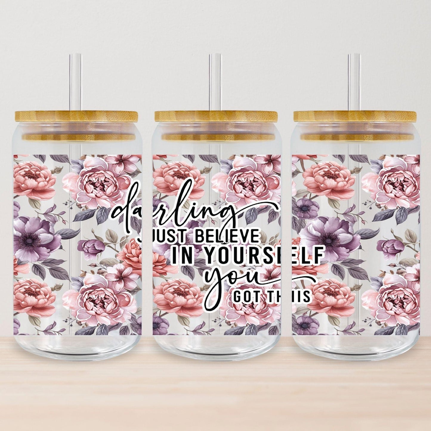 Darling Just Believe In Yourself Tumbler