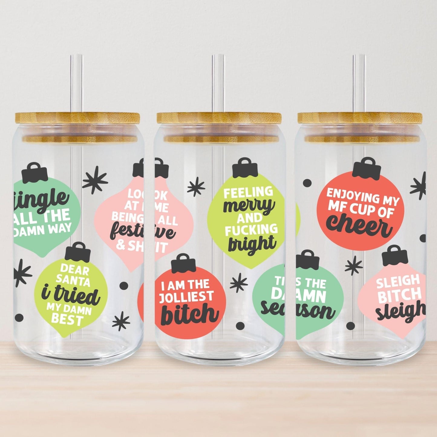 Sweary Ornaments Tumbler