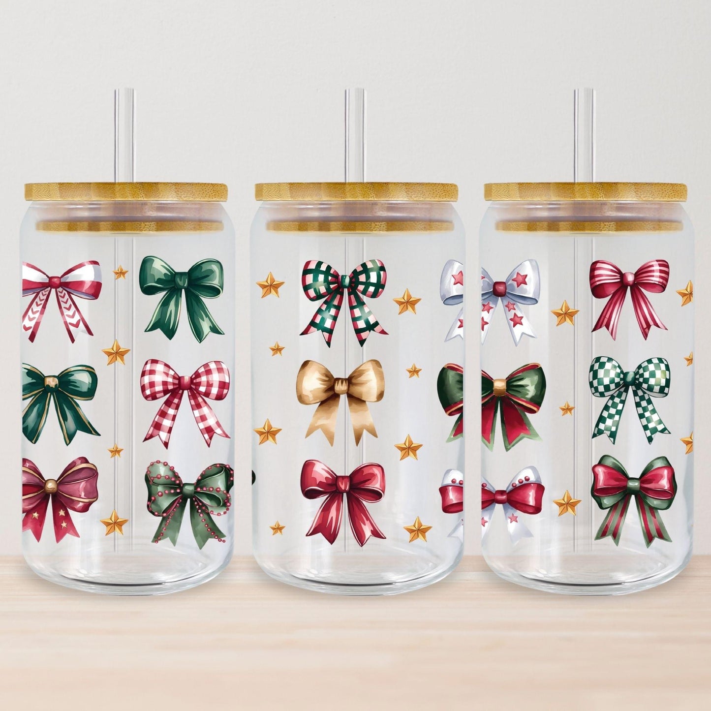 Christmas Bows Tumbler