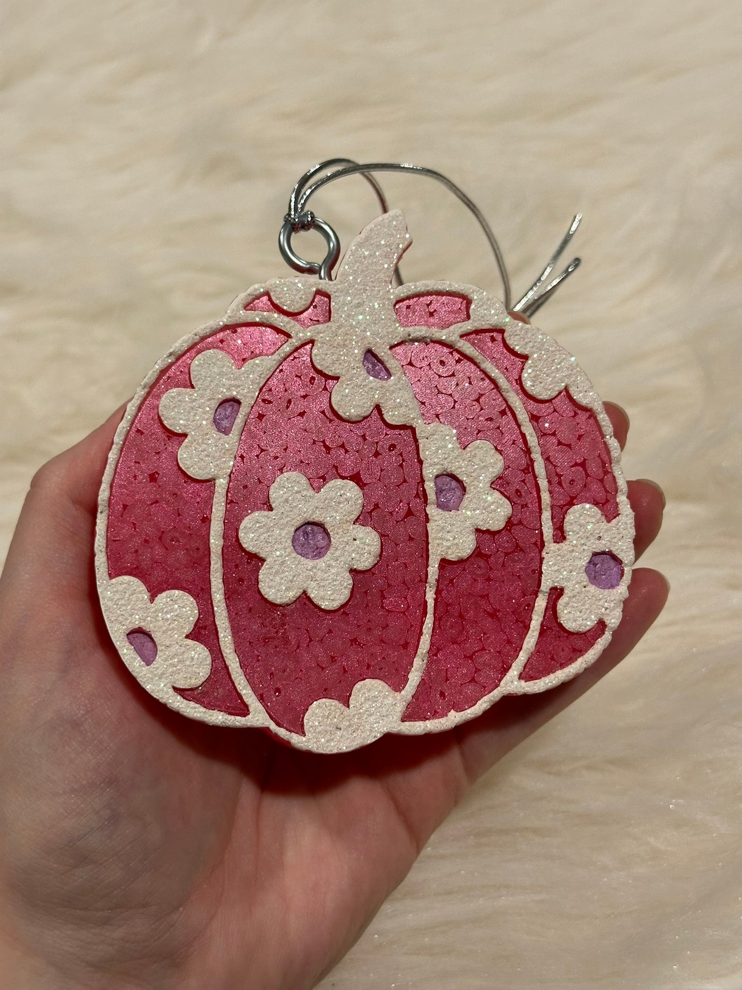 Floral Pumpkin Freshie