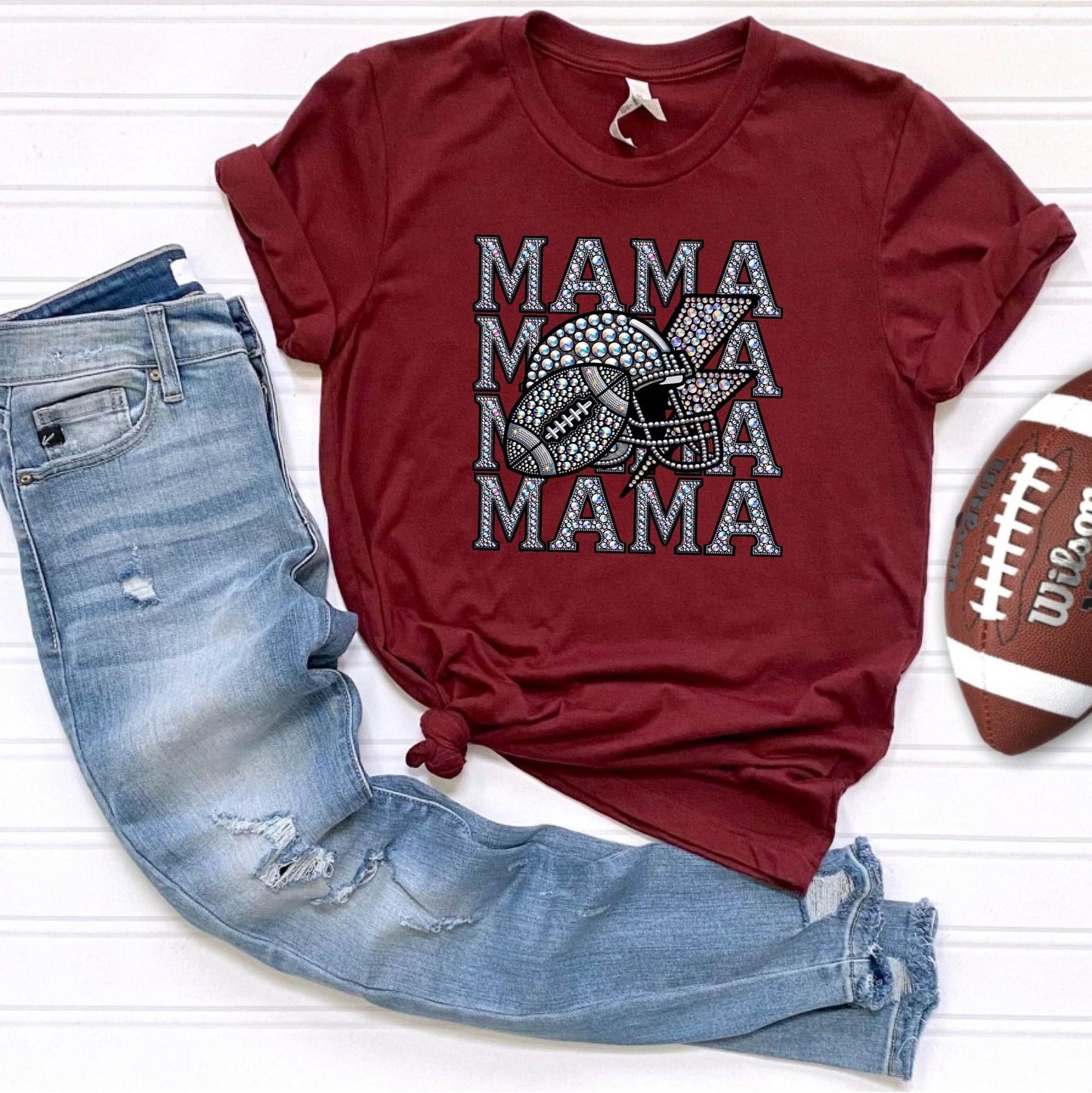 Football Mama Bling