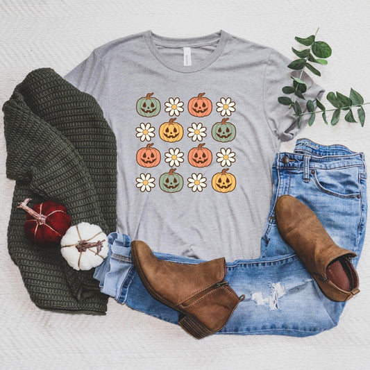 Pumpkins & Daisies