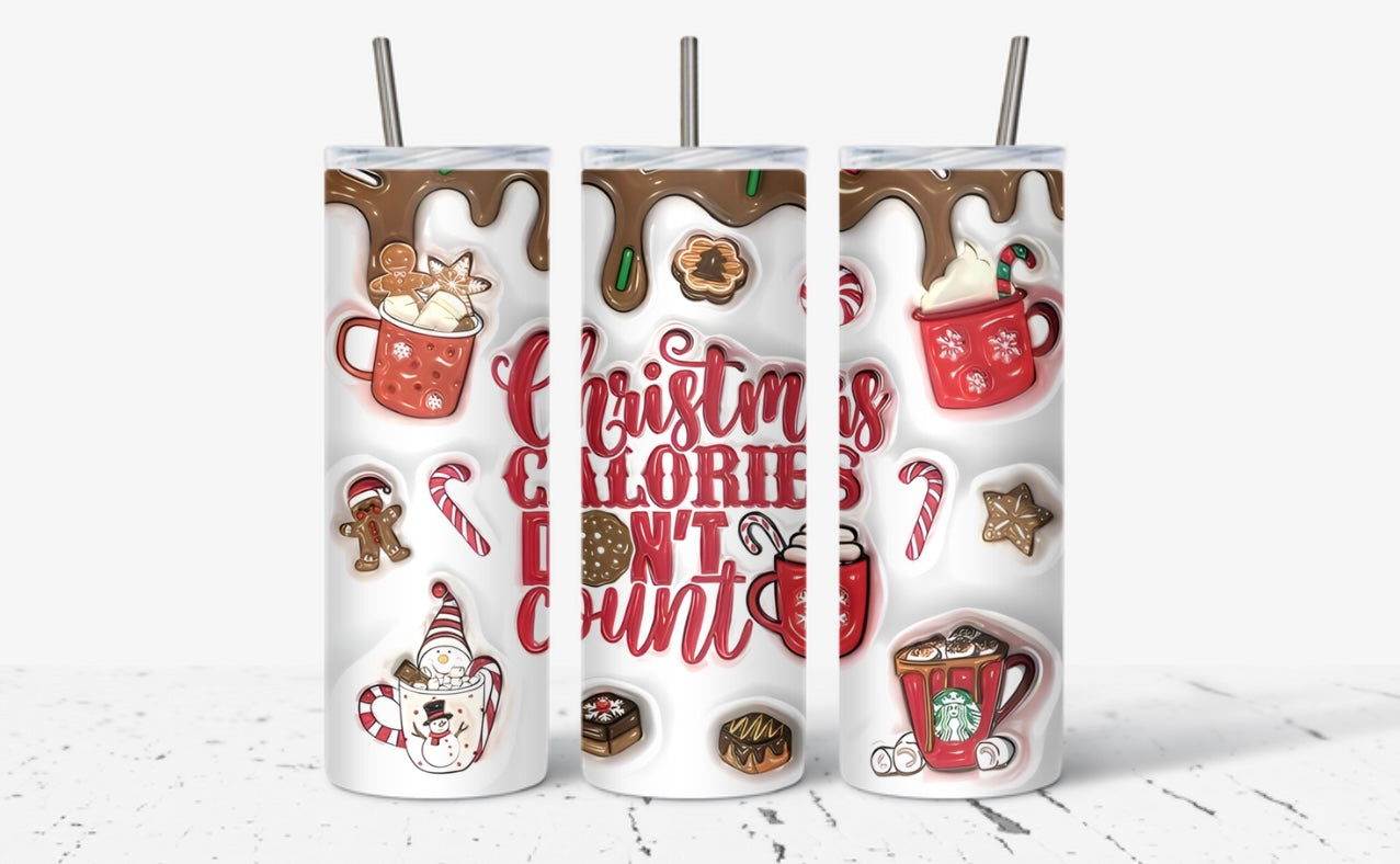 Christmas Calories Tumbler