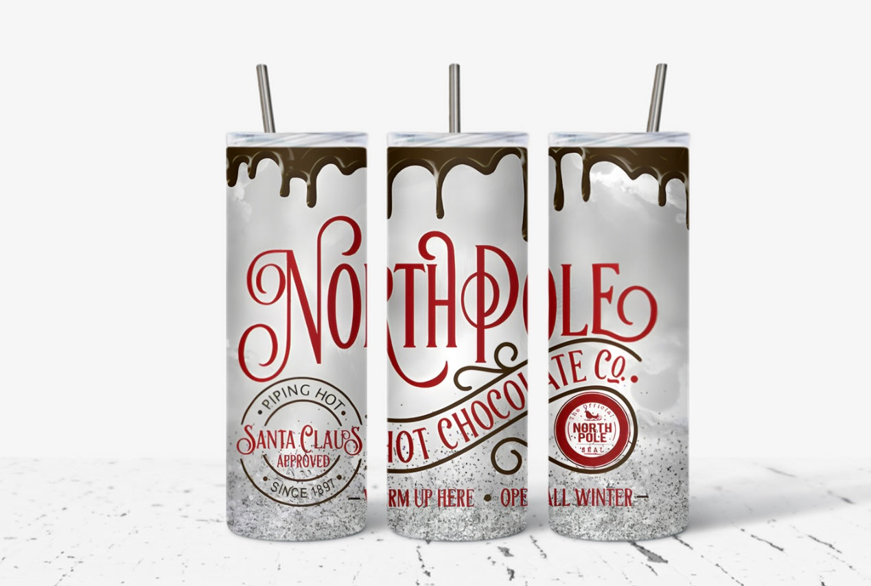 North Pole Drip Tumbler