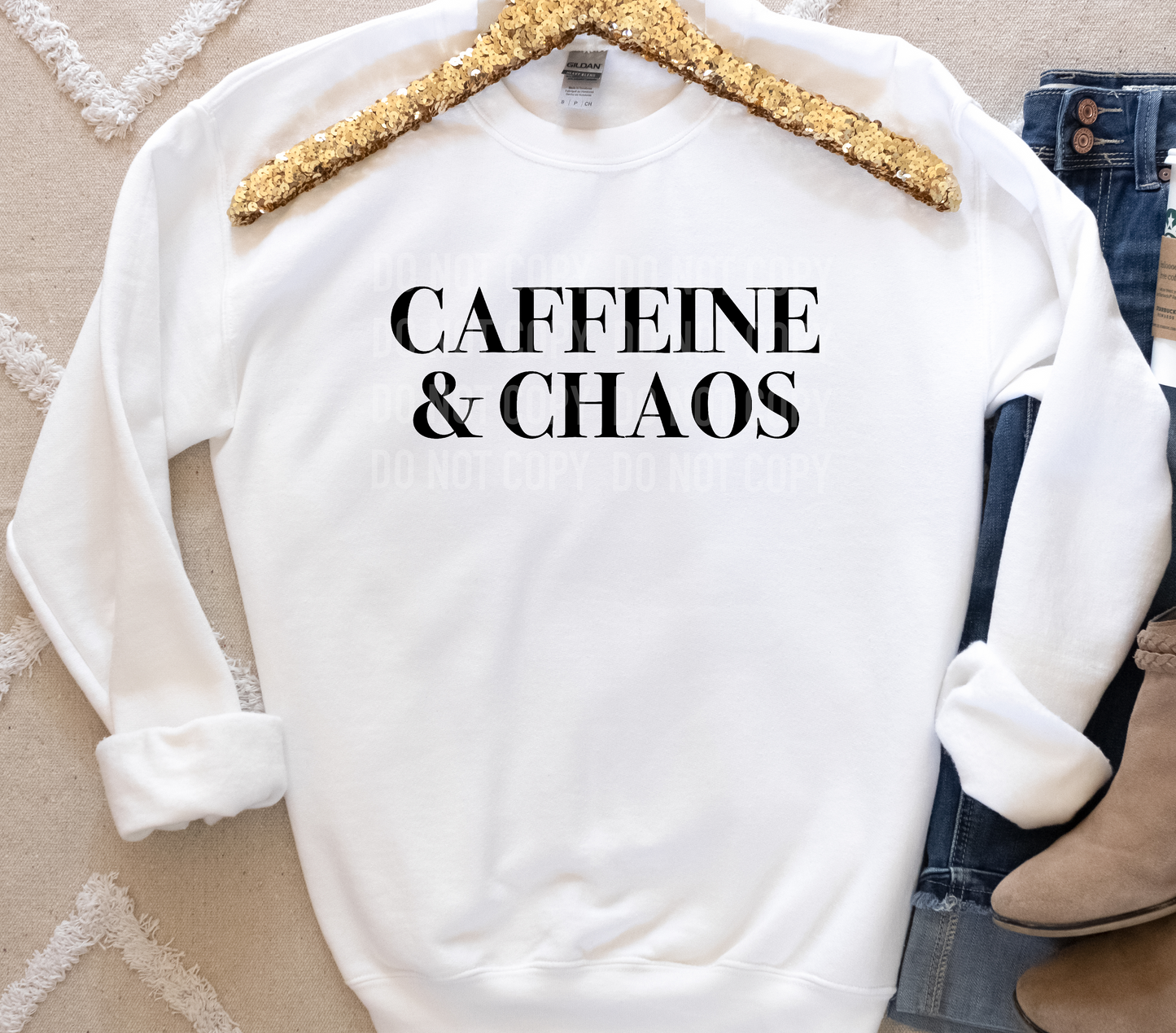 Caffeine & Chaos - Sublimation Printed