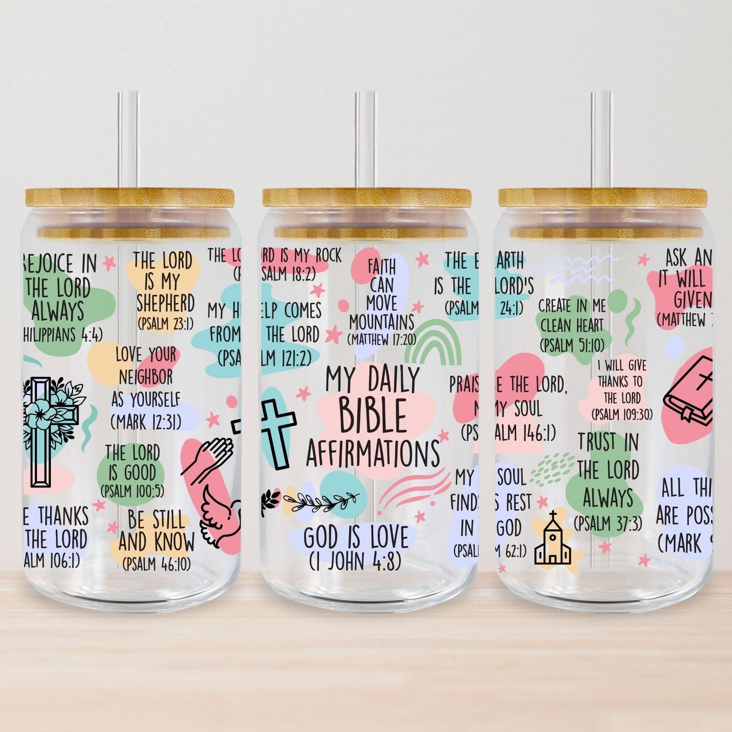 Bible Affirmations Tumbler