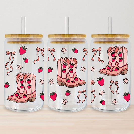 Strawberry Boots Tumbler