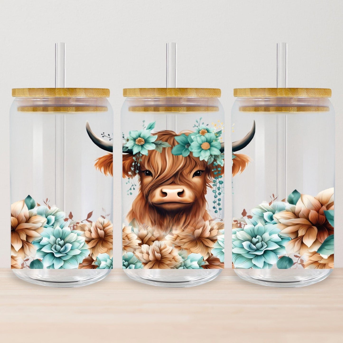 Highland Cow Tumbler