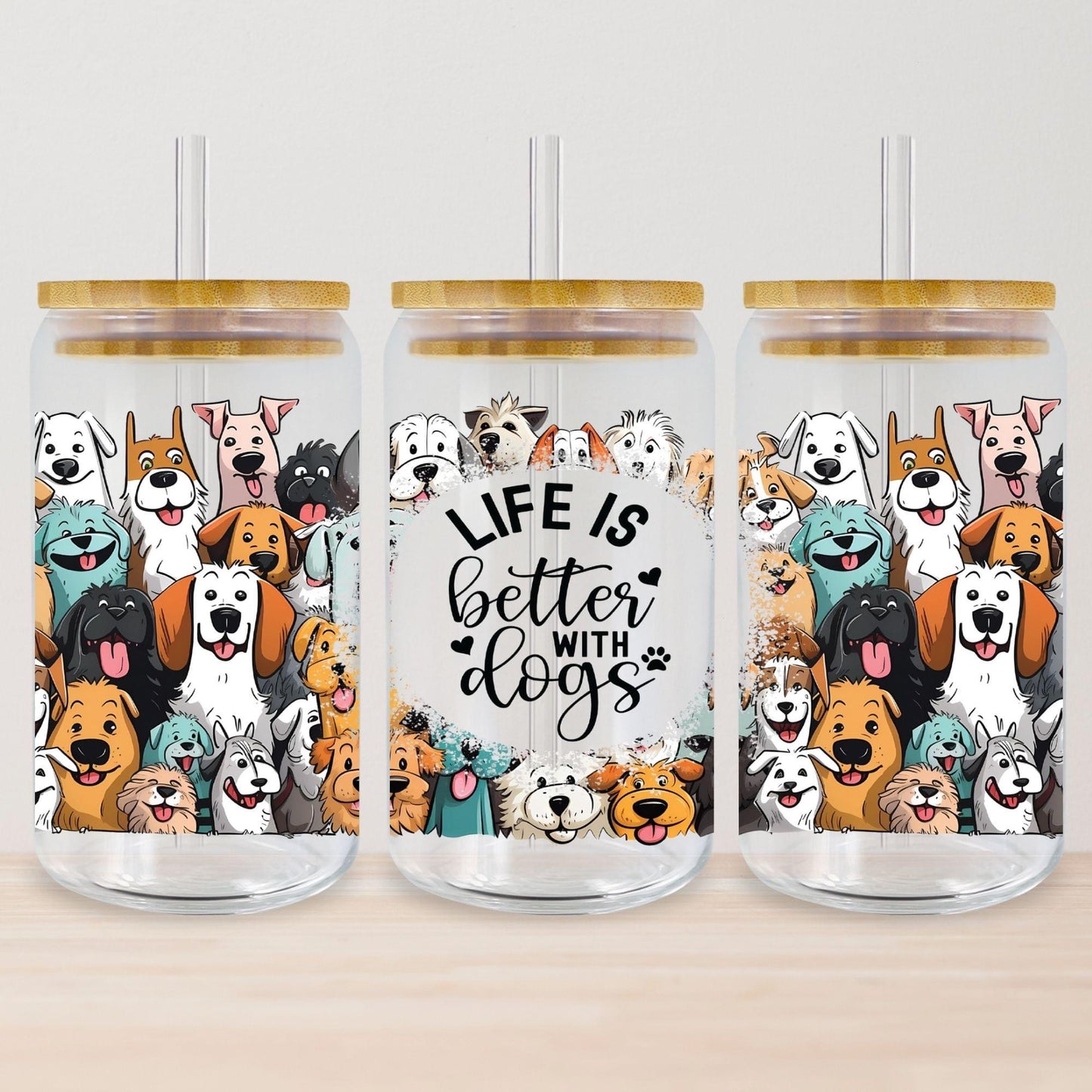 Life Is Better With Dogs Tumbler