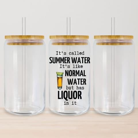 Summer Water Liquor Tumbler