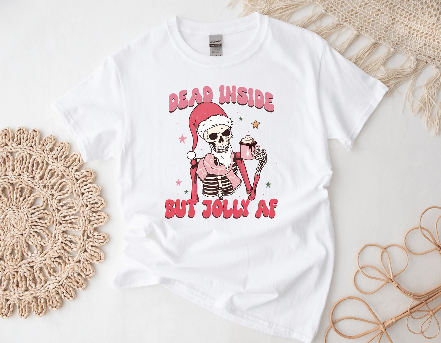 Dead Inside But Jolly AF - Sublimation Printed