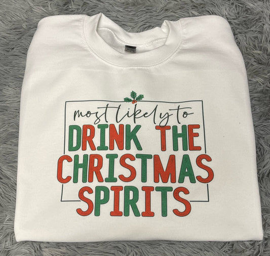 Christmas Spirits - Sublimation Printed