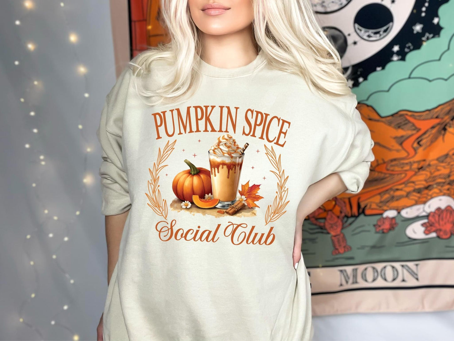 Pumpkin Spice Social Club - Sublimation Printed