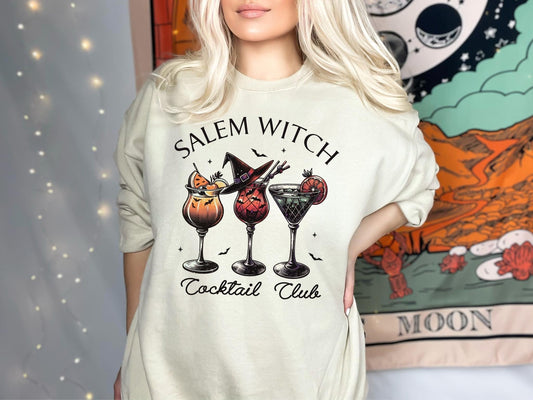 Salem Witch Cocktail Club - Sublimation Printed