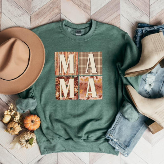 Mama Fall Plaid