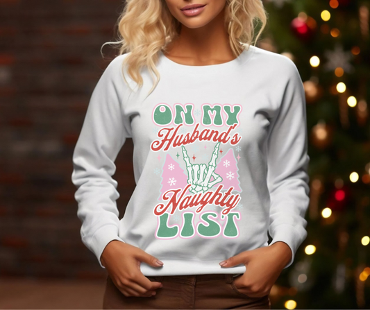 On My Husband's Naughty List