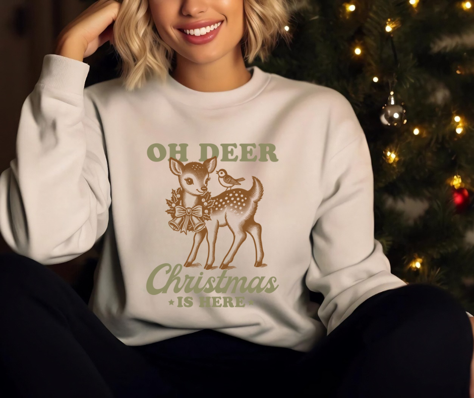 Oh Deer Christmas Is Here