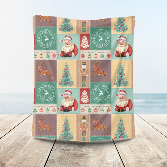 Vintage Christmas Blanket