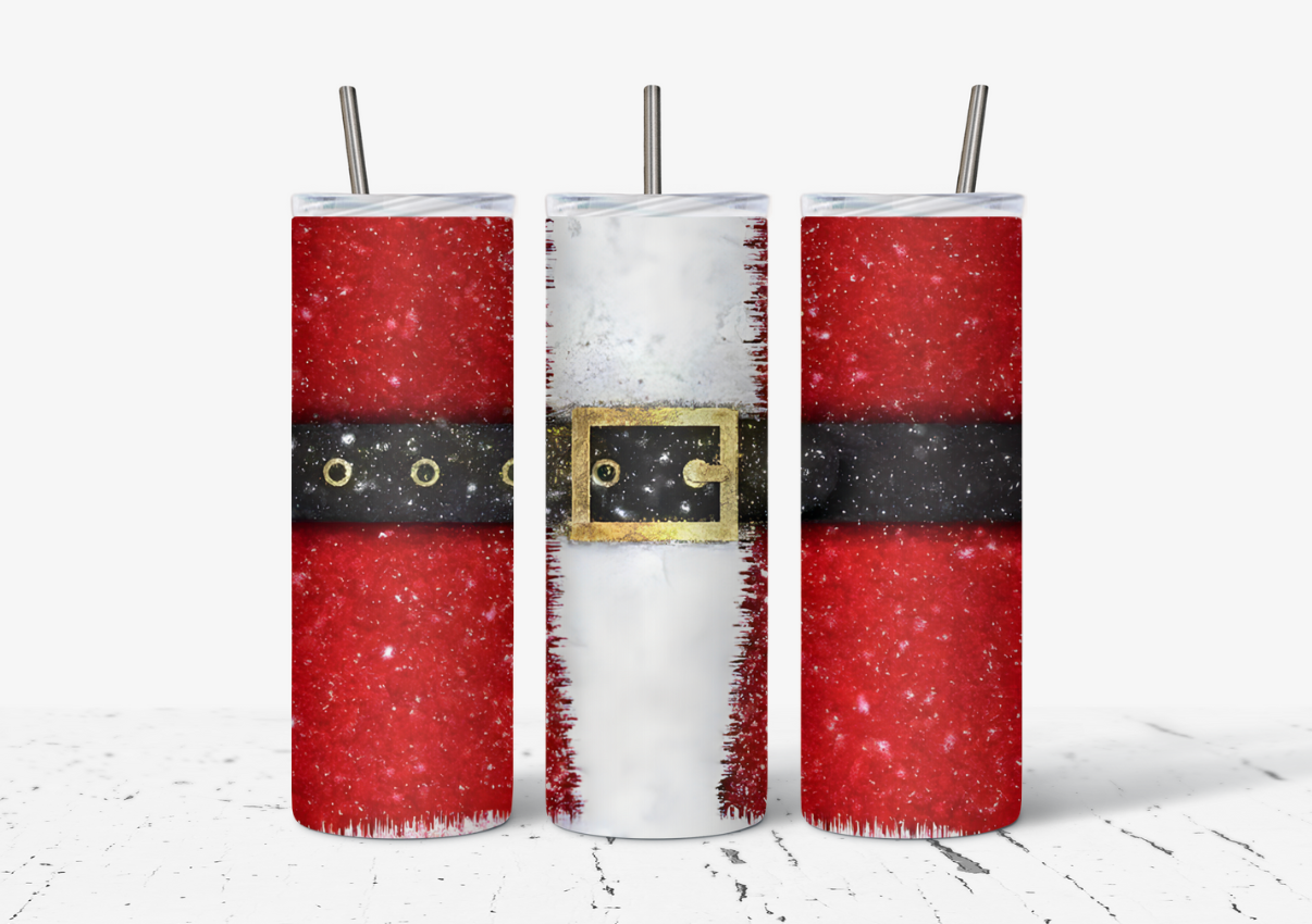 Santa Belt Tumbler