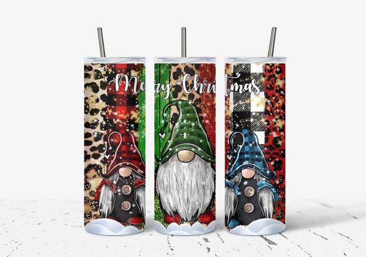 Christmas Gnomes Tumbler