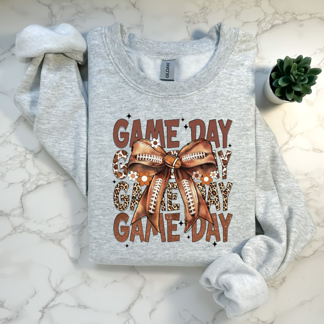 Game Day Football Bow